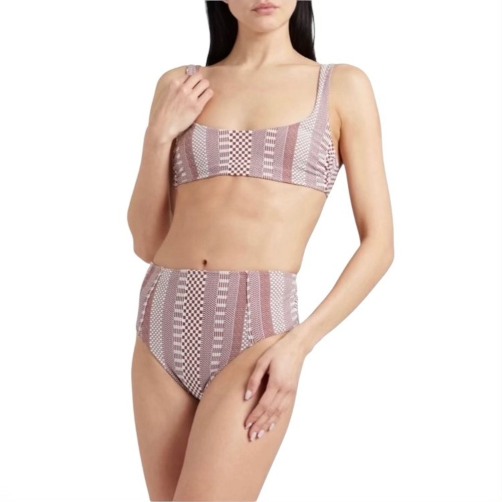 Veronica Beard Bikini Swimsuit Top Size Medium NWT Designer